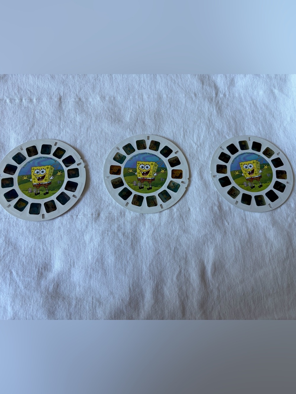 Spongebob Vintage View-Master Reels.